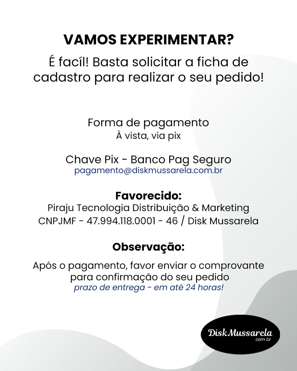 Como Realizar seu Pedido