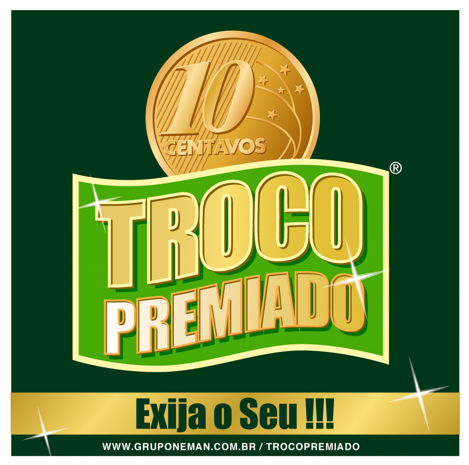 Adesivo de vitrine Dólar Brasil